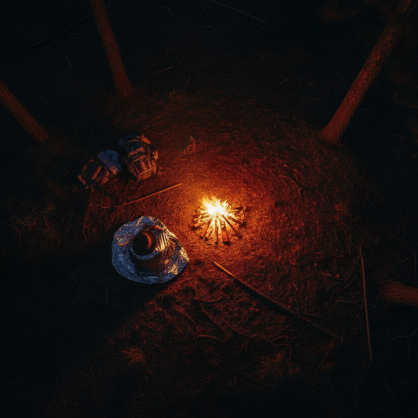 BaseTerrain DragonScale Emergency Thermal Blanket (4-Pack)