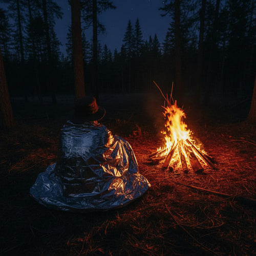 BaseTerrain DragonScale Emergency Thermal Blanket (4-Pack)